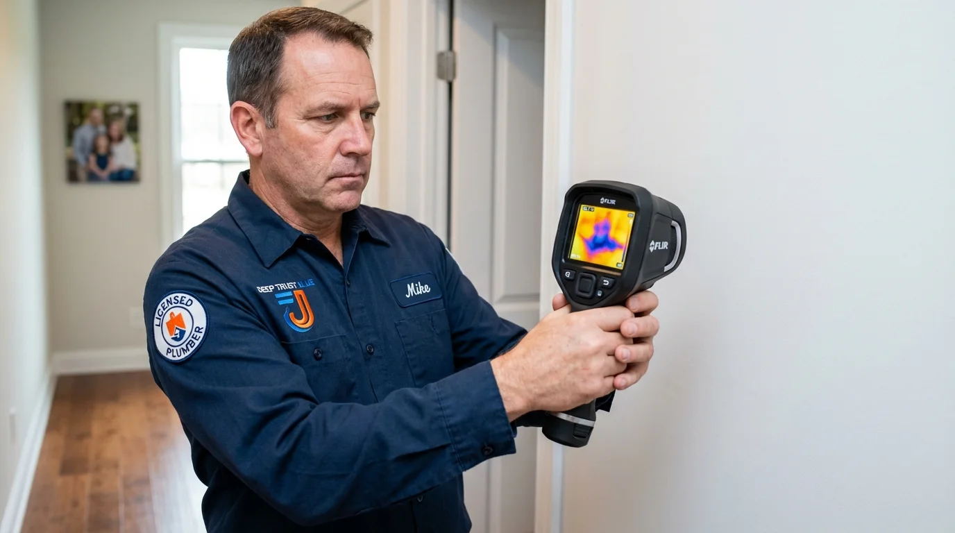 Thermal imaging leak detection by Johns Plumbing LLC in National City